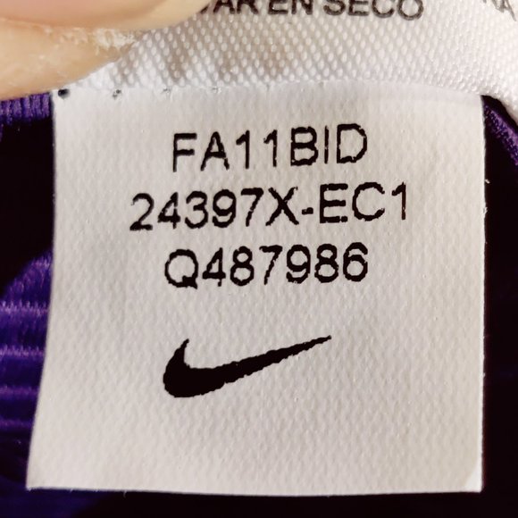 Nike ECU Storm Fit Rain Jacket Unisex Size Small Full Front Zip Vented Back - Picture 13 of 15